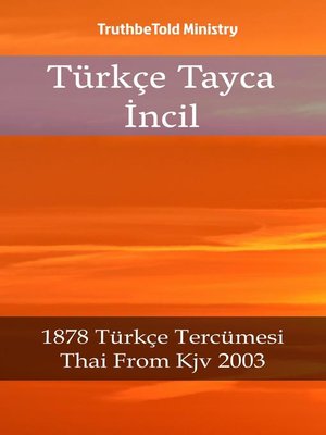 cover image of Türkçe Tayca İncil